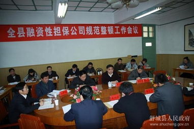 全縣融資性擔保公司規范整頓工作會議順利召開